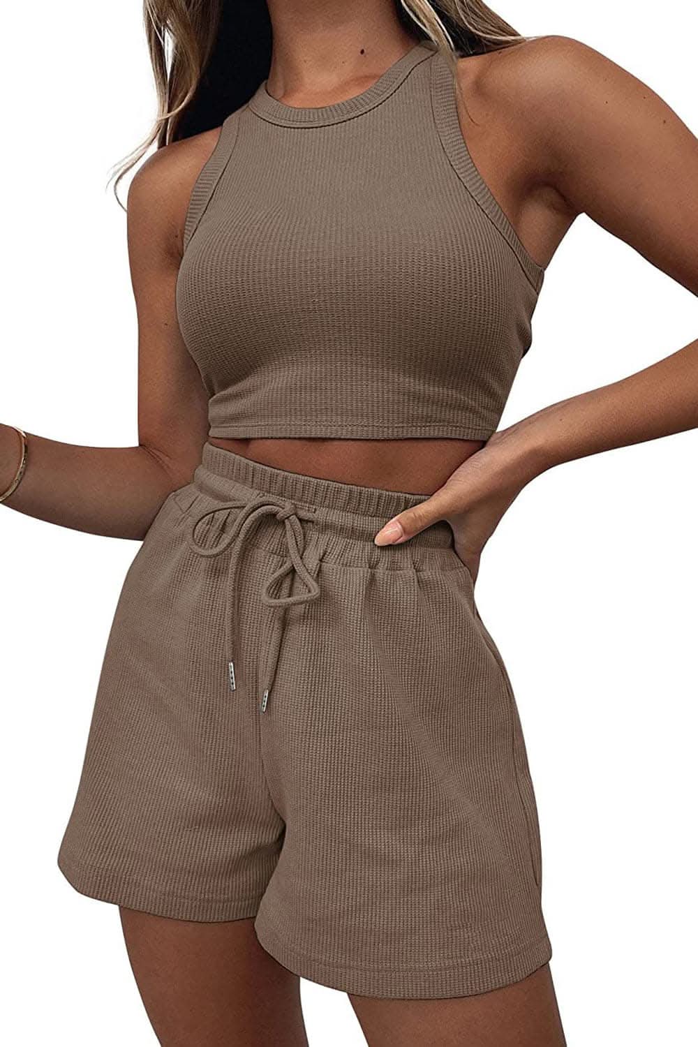 Stylish Top & Shorts Set - Love Salve